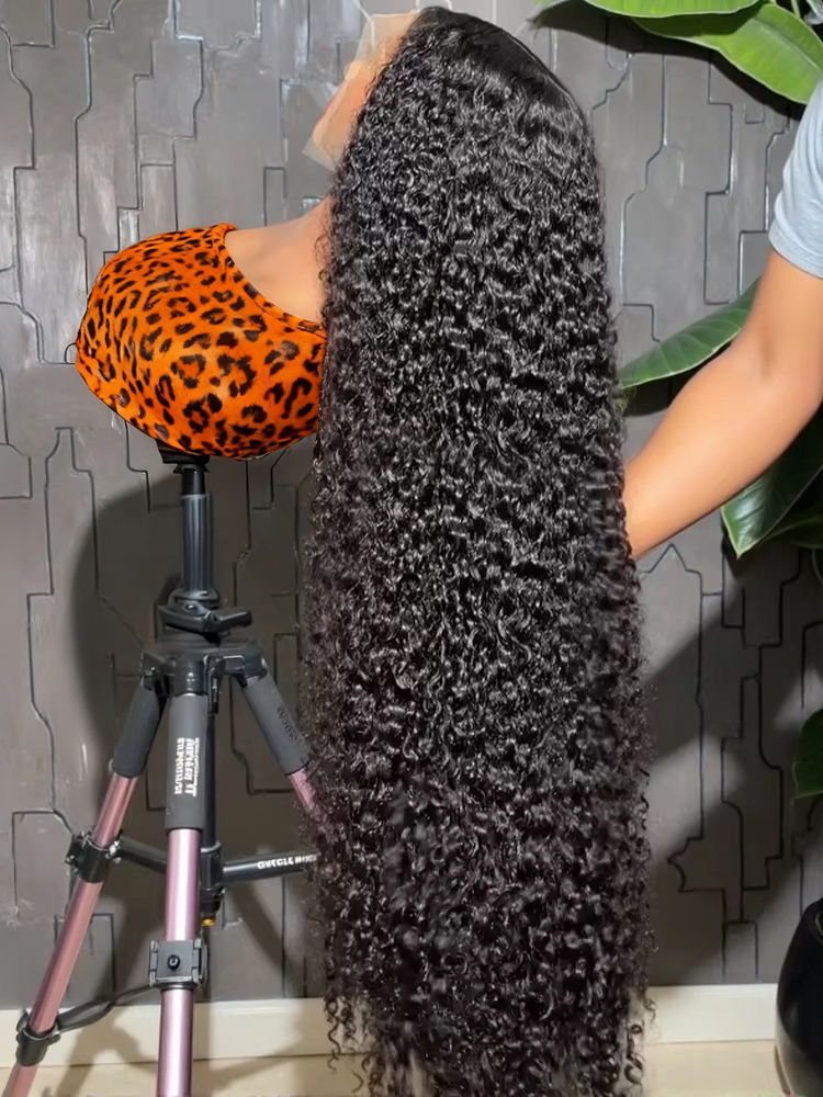 Water Wave Bulk Human Hair For Braiding - 40 46 Zoll Wasserwelle Lockige Spitze