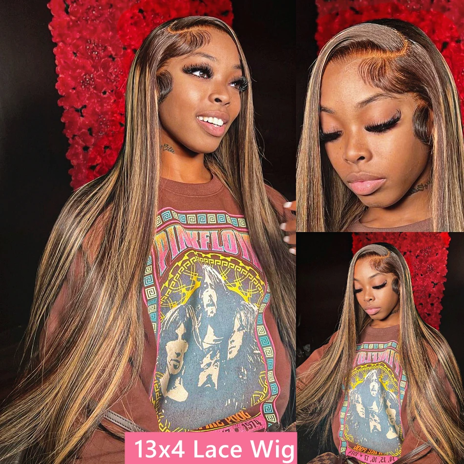 613 Blonde Body Wave Lace Front Wig - 13x4 Braune, Rosa, Blaue Lace-Front Echthaarperücke,