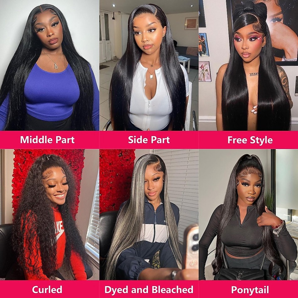 Gerade Echthaar-Perücken Ohne  – Lace Front Wigs Bewertung und Preis