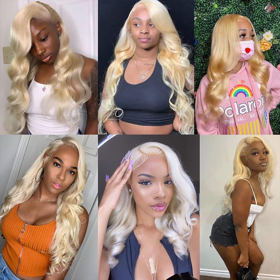 13x6 HD Lace Frontal Perücke 6 – 613 Blonde Body Wave Lace Front Wig Bewertung und Preis