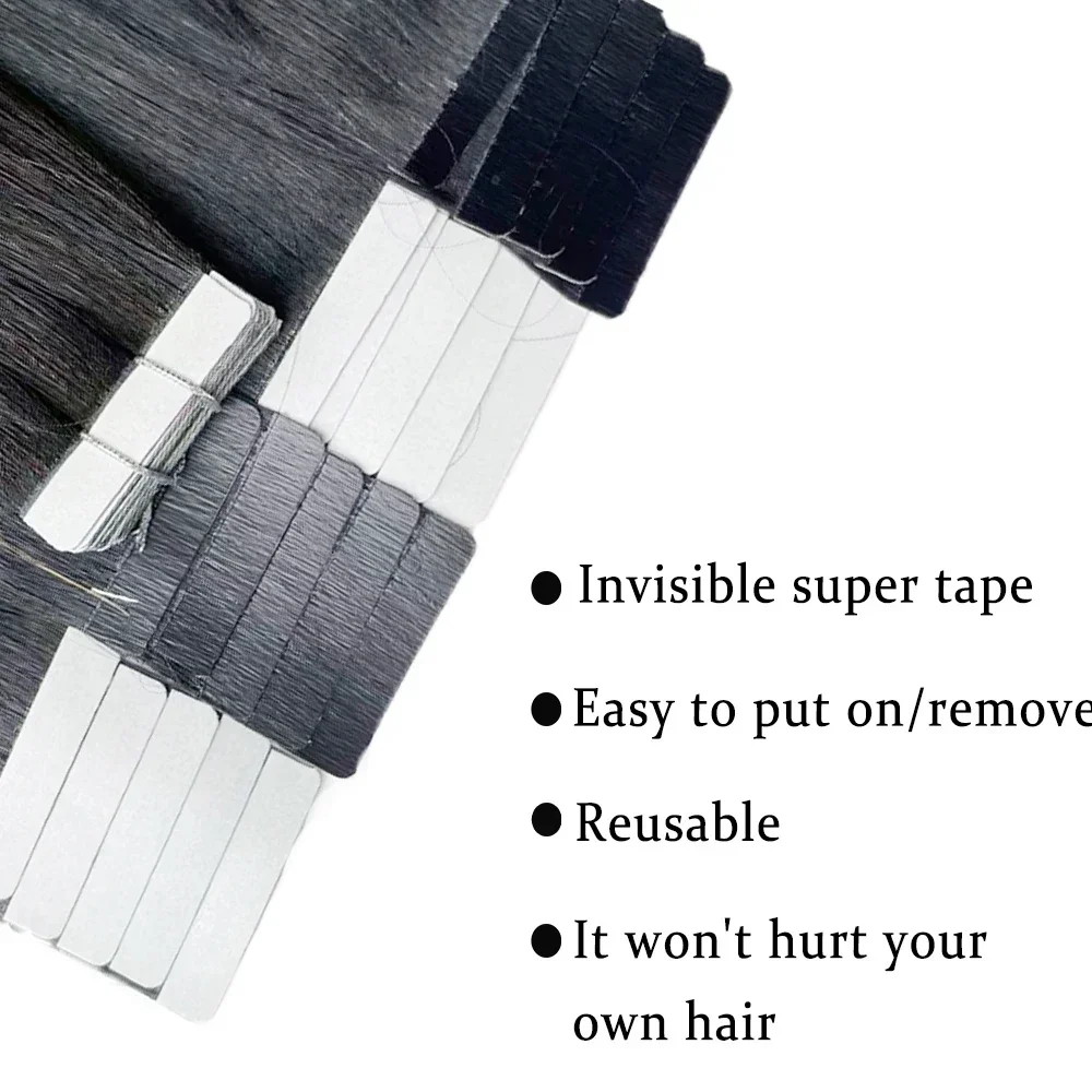 Tape-In Extensions aus 100% Ec – Invisible Tape In Extensions Real Hair Bewertung und Preis