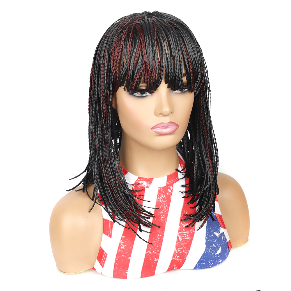 SQRDGQ Synthetische Haarverlän – Synthetic Braided Wigs For Black Women Bewertung und Preis