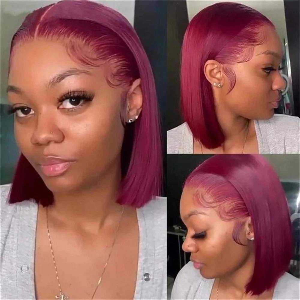 Kurze Bob-Perücke aus Echthaar – Pre Parted 13X4 Lace Front Bob Wig Bewertung und Preis