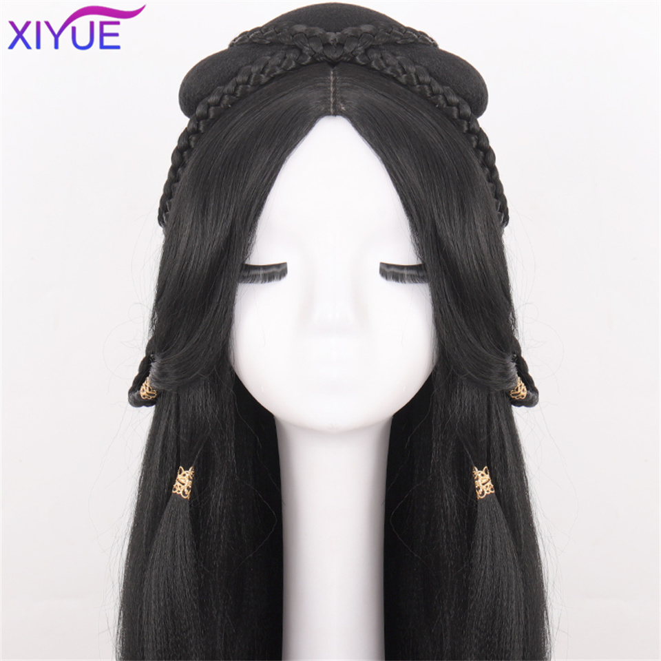 XIYUE Hanfu Perücke Stirnband  – Synthetic Braided Wigs For Black Women Bewertung und Preis