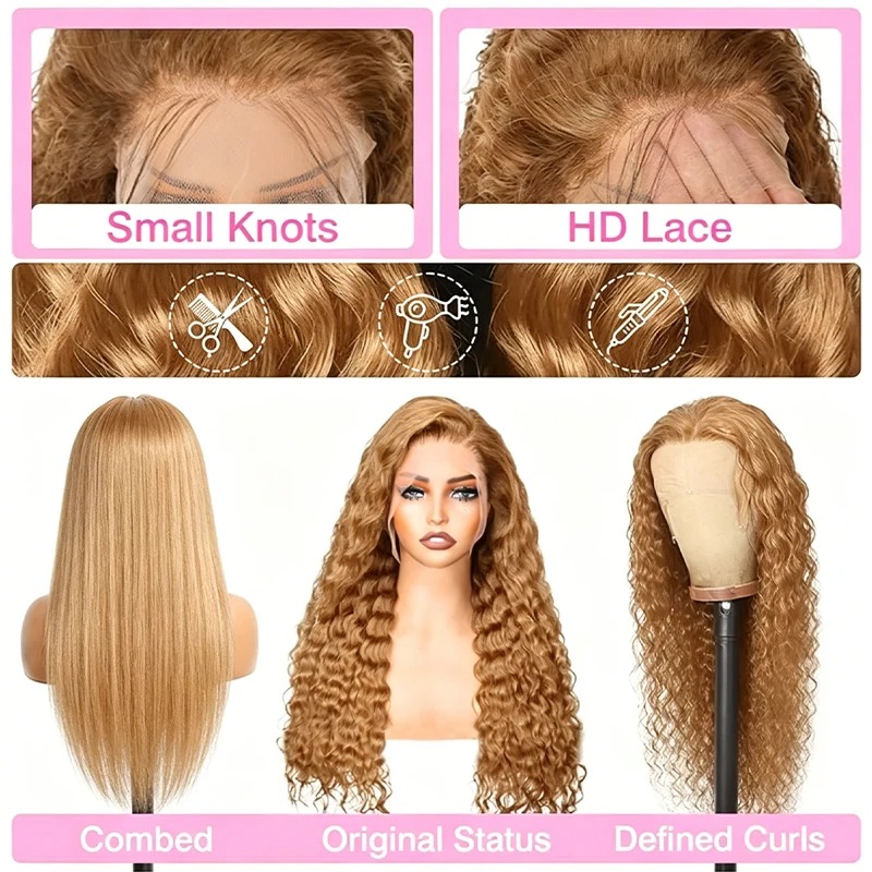 34 38 Zoll honigblonde Perücke – Lace Front Wigs Bewertung und Preis