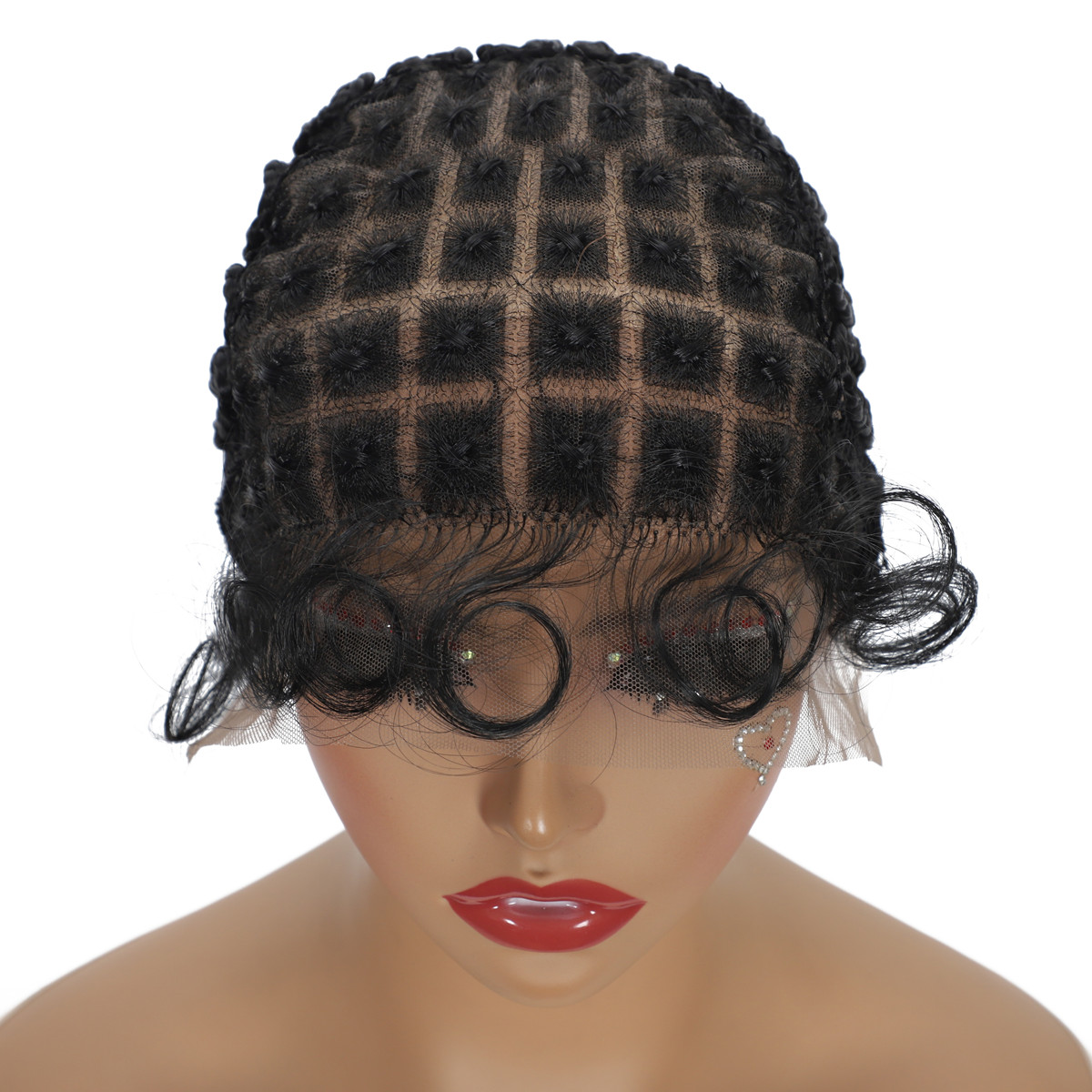 1-3 Stück 13*5 Lace Front Perü – Synthetic Braided Wigs For Black Women Bewertung und Preis